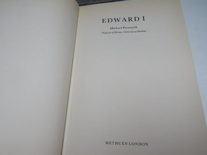 Edward I By Michael Prestwich 1988