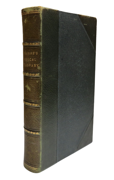 Lempriere's Classical Dictionary by E.H. Barker Antique Book