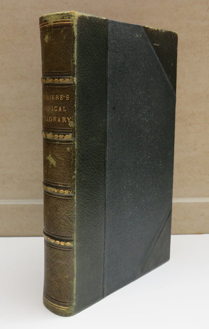 Lempriere's Classical Dictionary by E.H. Barker Antique Book book image 2