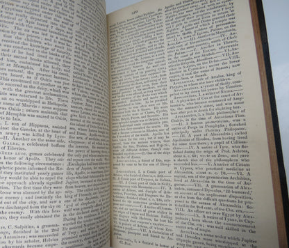 Lempriere's Classical Dictionary by E.H. Barker Antique Book book image 5