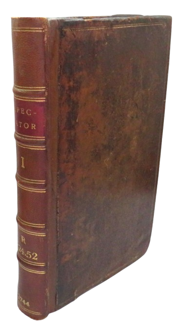 The Spectator Volume The First 1744 book front cover