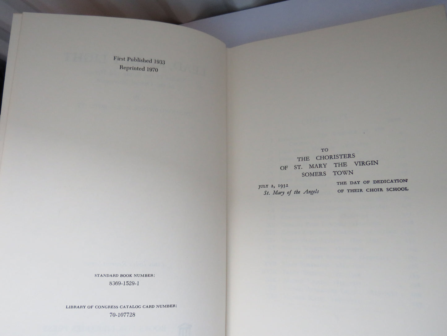 Lead, Kindly Light Studies of the Saints and Heroes of the Oxford Movement by Desmond Lionel Morse-Boycott 1970
