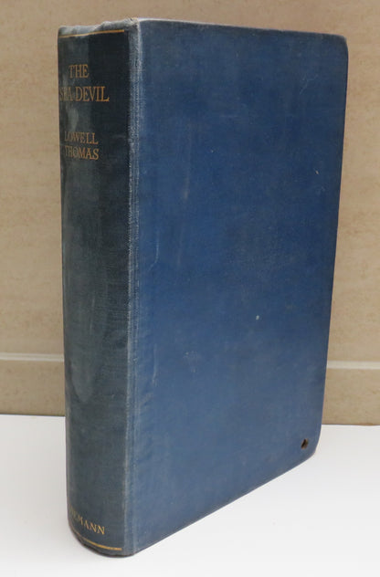 The Sea Devil By Lowell Thomas 1935 book image 2
