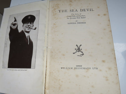 The Sea Devil By Lowell Thomas 1935 book image 4