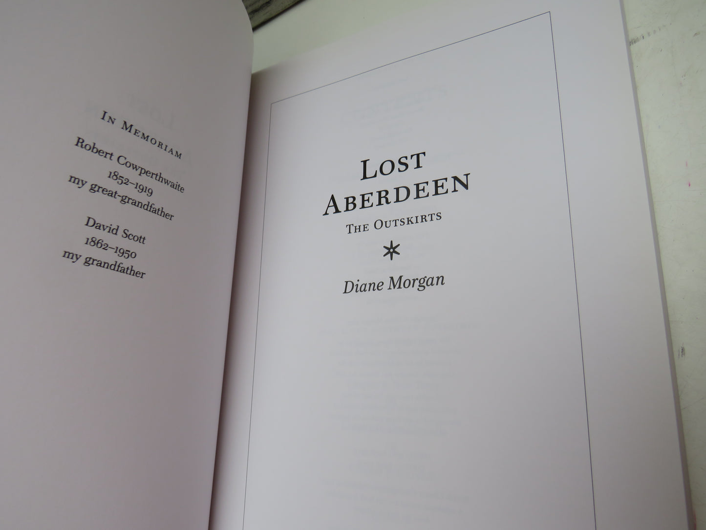 Lost Aberdeen The Outskirts By Diane Morgan 2007