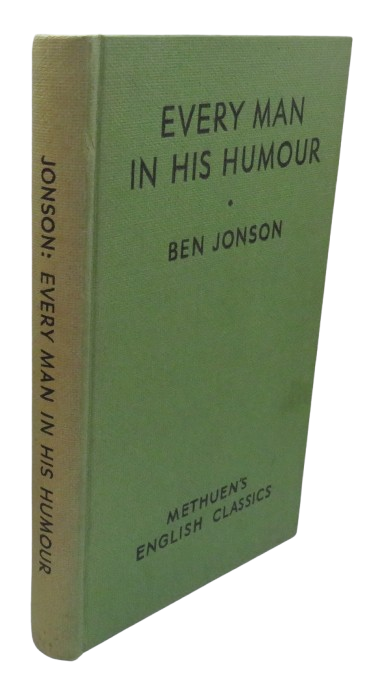 Every Man In His Humour by Ben Jonson 1955 book front cover