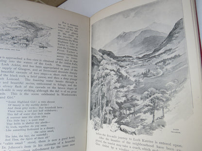 "Mountain Moor and Loch" Illustrated By Pen and Pencil On the Route Of The West Highland Railway 189 book image 7