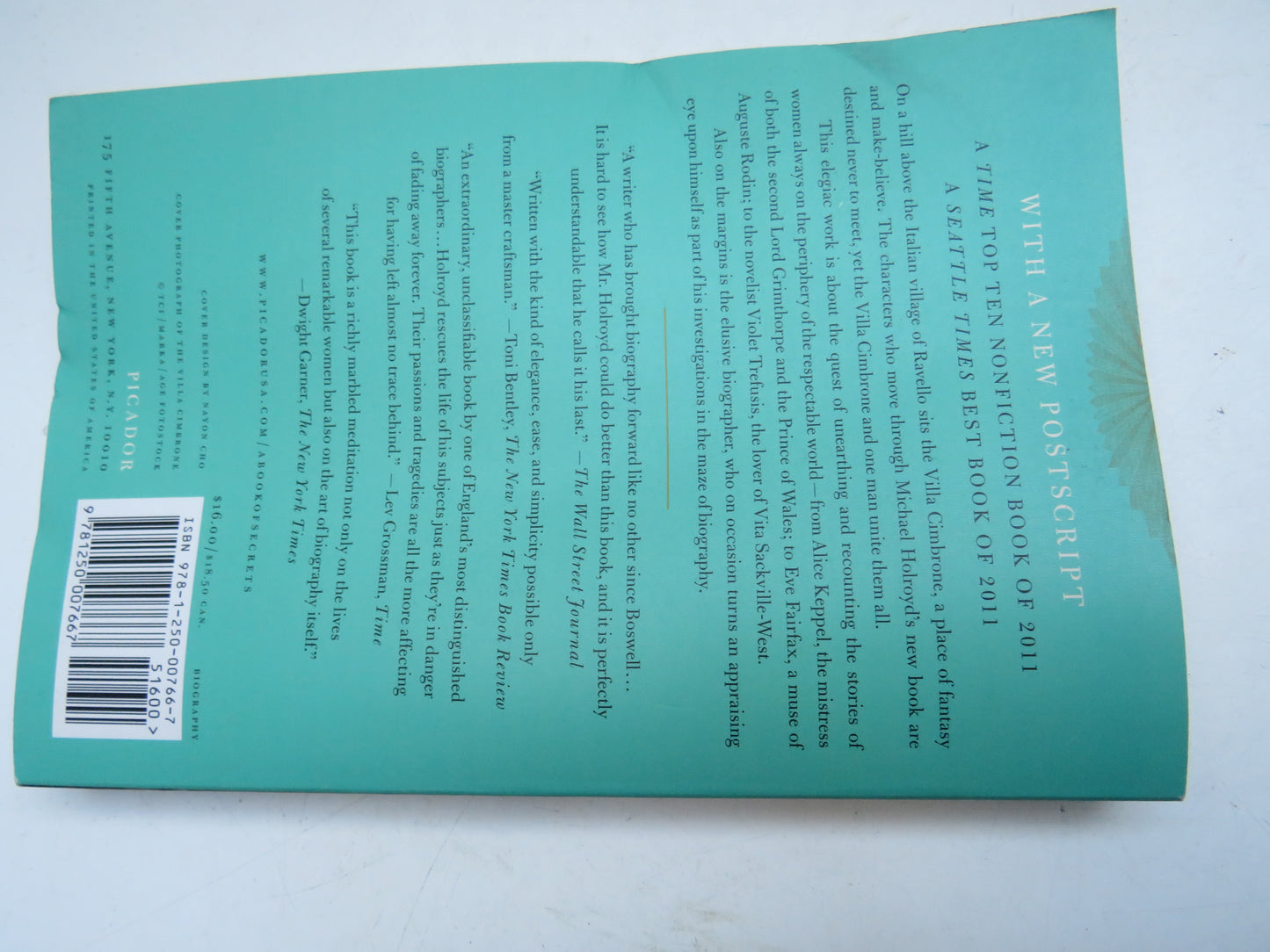 A Book of Secrets Illegitimate Daughters, Absent Fathers By Michael Holroyd 2012