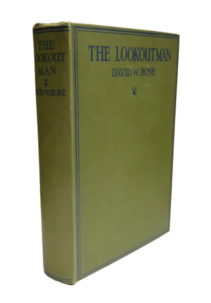 The Lookoutman By David W. Bone Illustrated RM.S.Tuscania High Seas Bookshop 1923 1st Edition book front cover