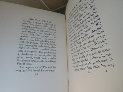 Rip Van Winkle By Washington Irving With Drawing By Arthur Rackham 1907 book image 8