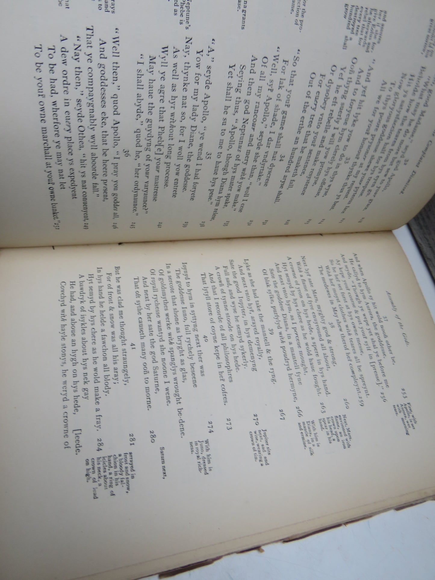 The Assembly of Gods: Or The Accord of Reason and Sensuality In The Fear of Death By John Lydgate 1895