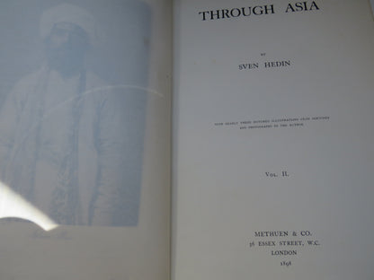 Through Asia By Sven Hedin 1898 Vol I & II book image 5