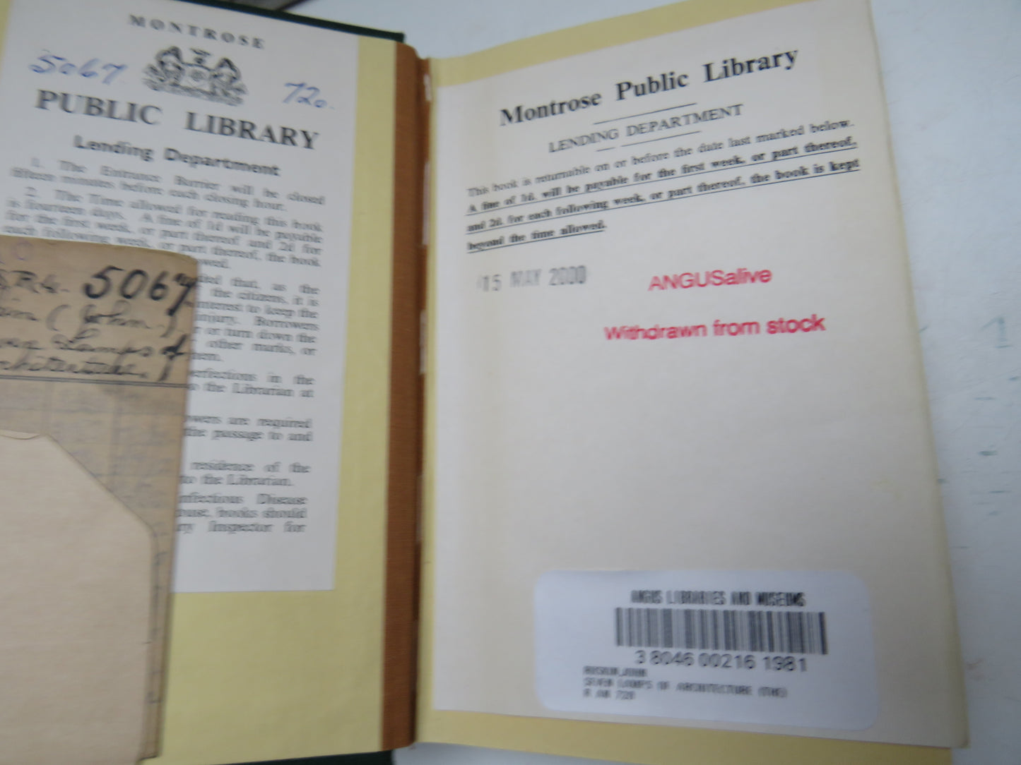 The Seven Lamps of Architecture By John Ruskin book image 3