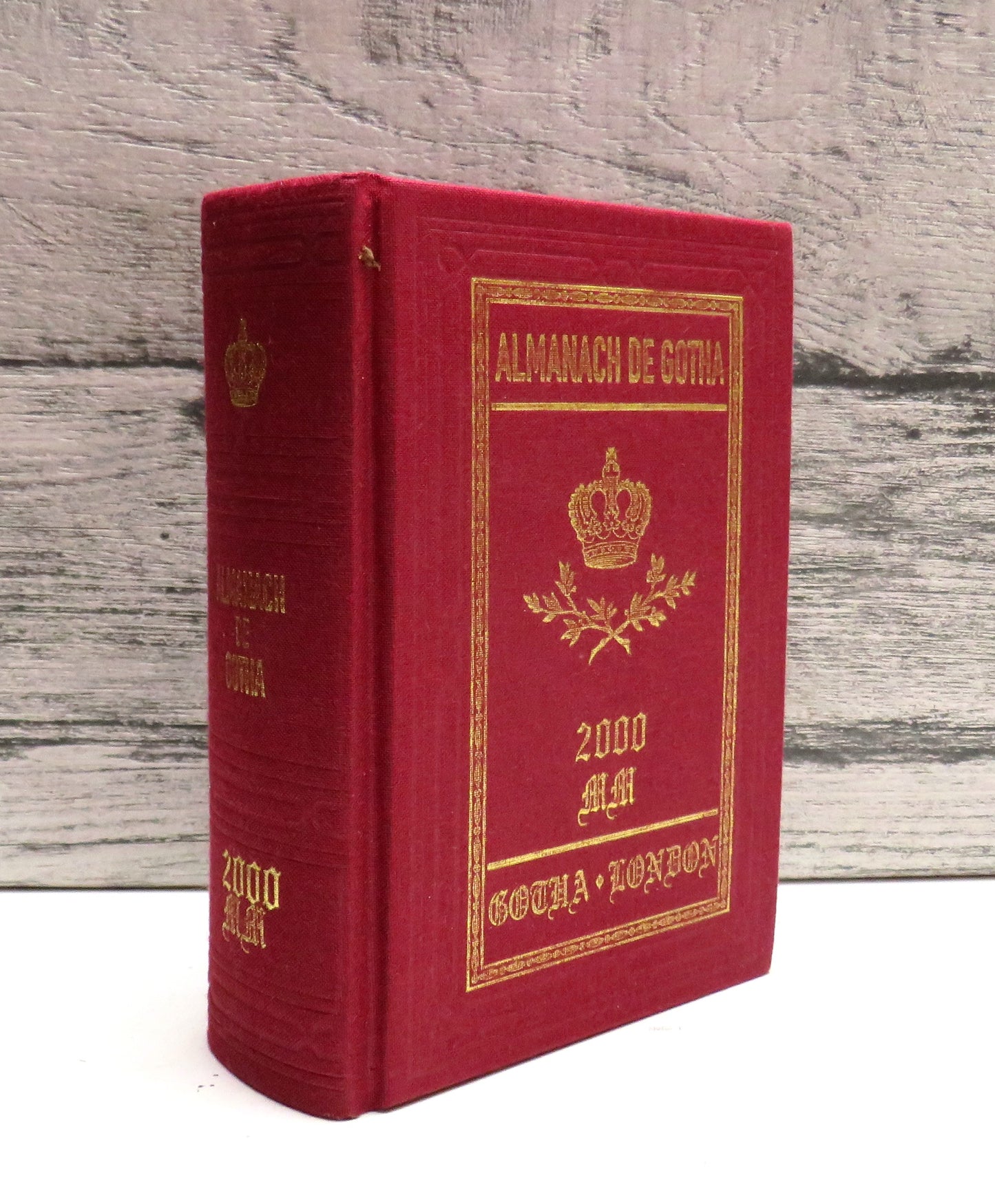 Almanach De Gotha Annual Genealogical Reference Volume I (parts I & II)