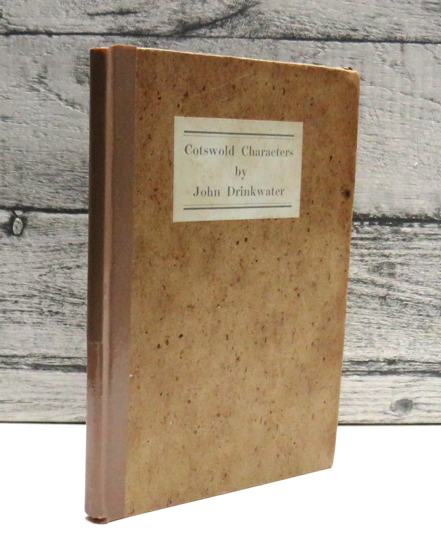 Cotswold Characters By John Drinkwater 1921 book front cover