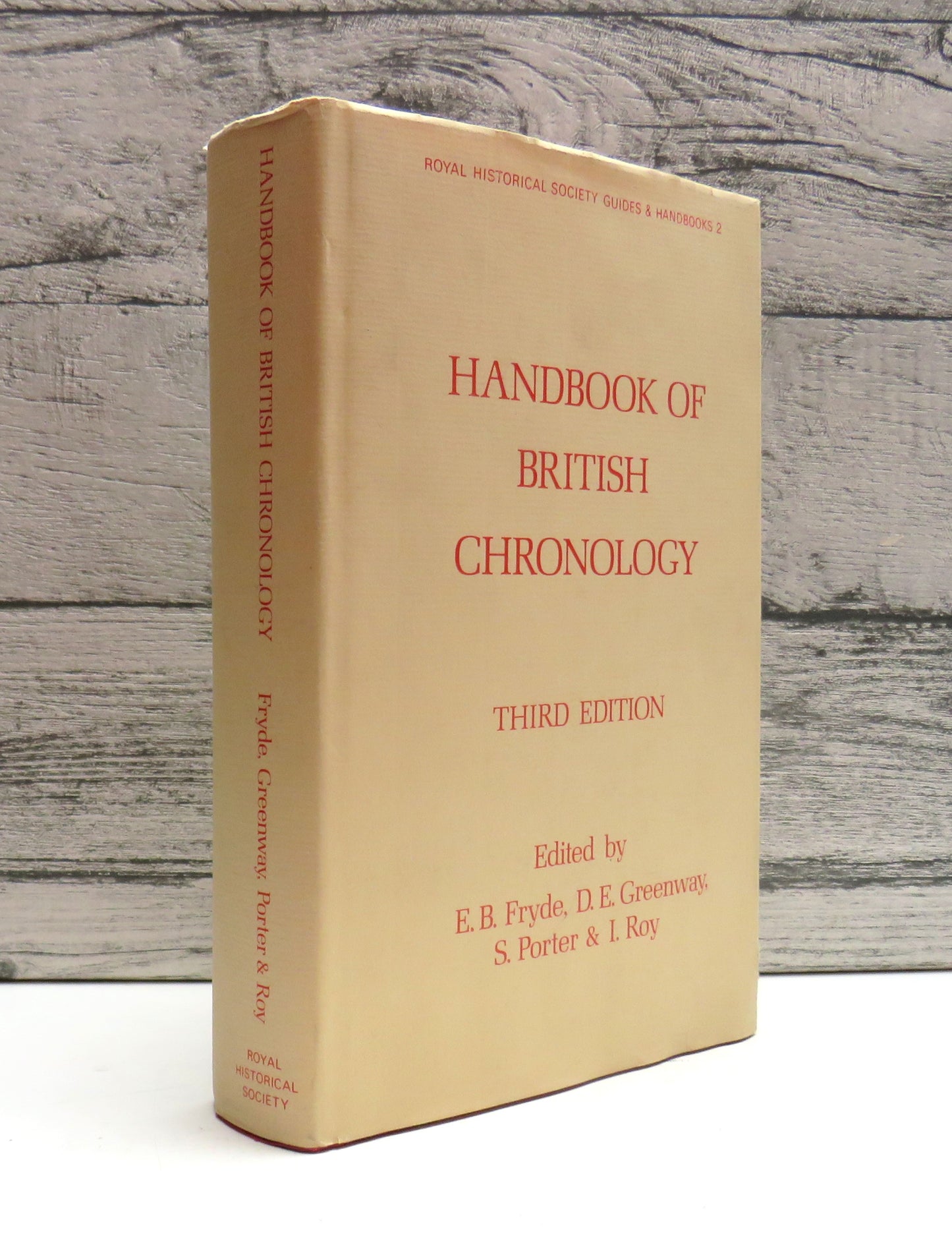 Handbook of British Chronology 1986