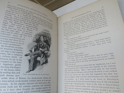 The Adventures of Sherlock Holmes By A. Conan Doyle 1892 1st Edition book image 11