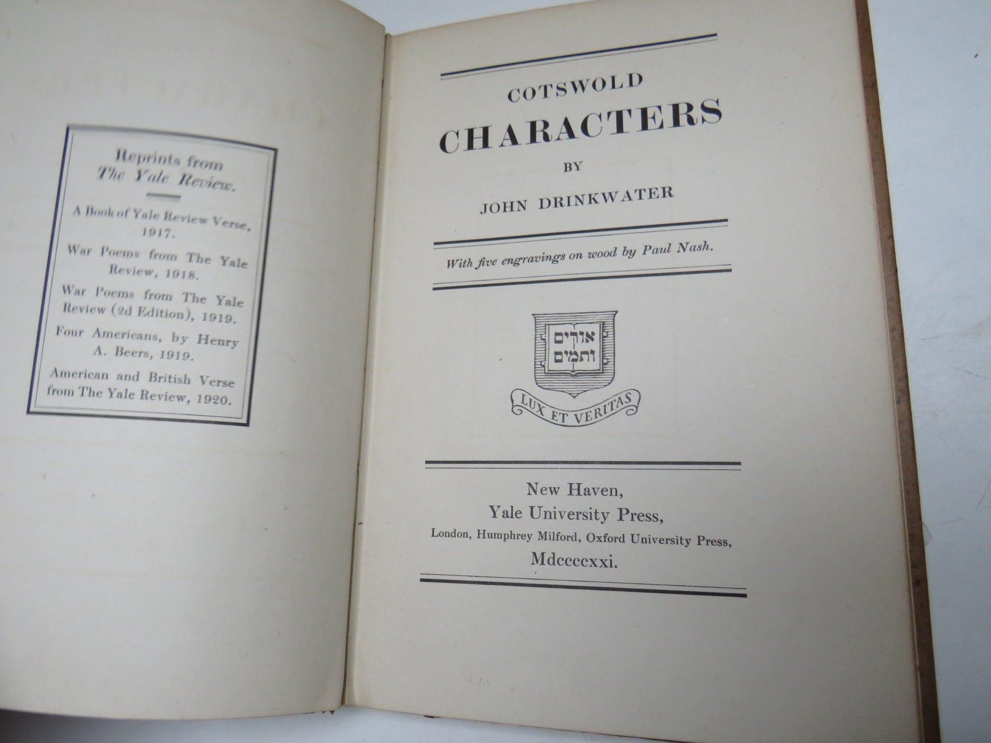 Cotswold Characters By John Drinkwater 1921 book image 3