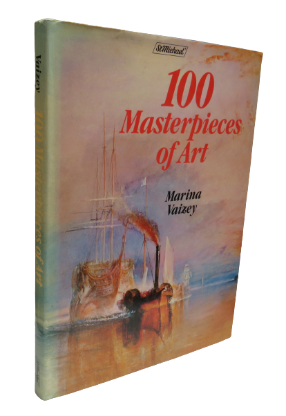 100 Masterpieces of Art By Marina Vaizey 1980 book front cover
