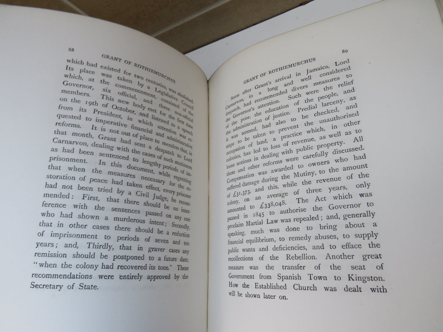 Grant of Rothiemurchus A Memoir of the Services of Sir John Peter Grant By Walter Scott Seton-Karr 1899