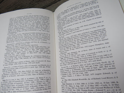 Handbook of British Chronology 1986