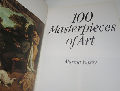 100 Masterpieces of Art By Marina Vaizey 1980 book image 4