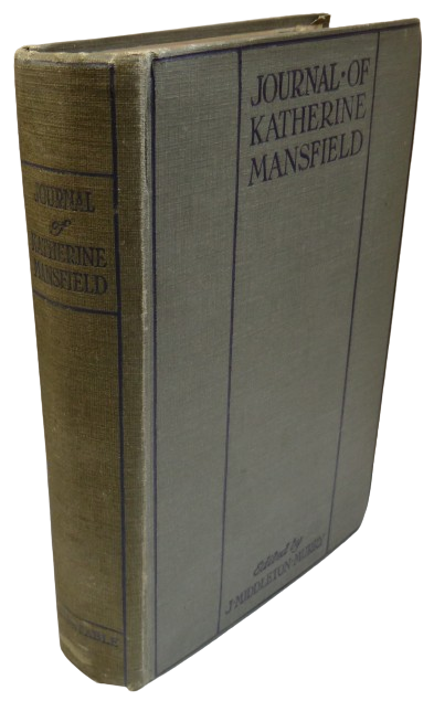 Journal of Katherine Mansfield Edited By J. Middleton Murray 1927 book front cover