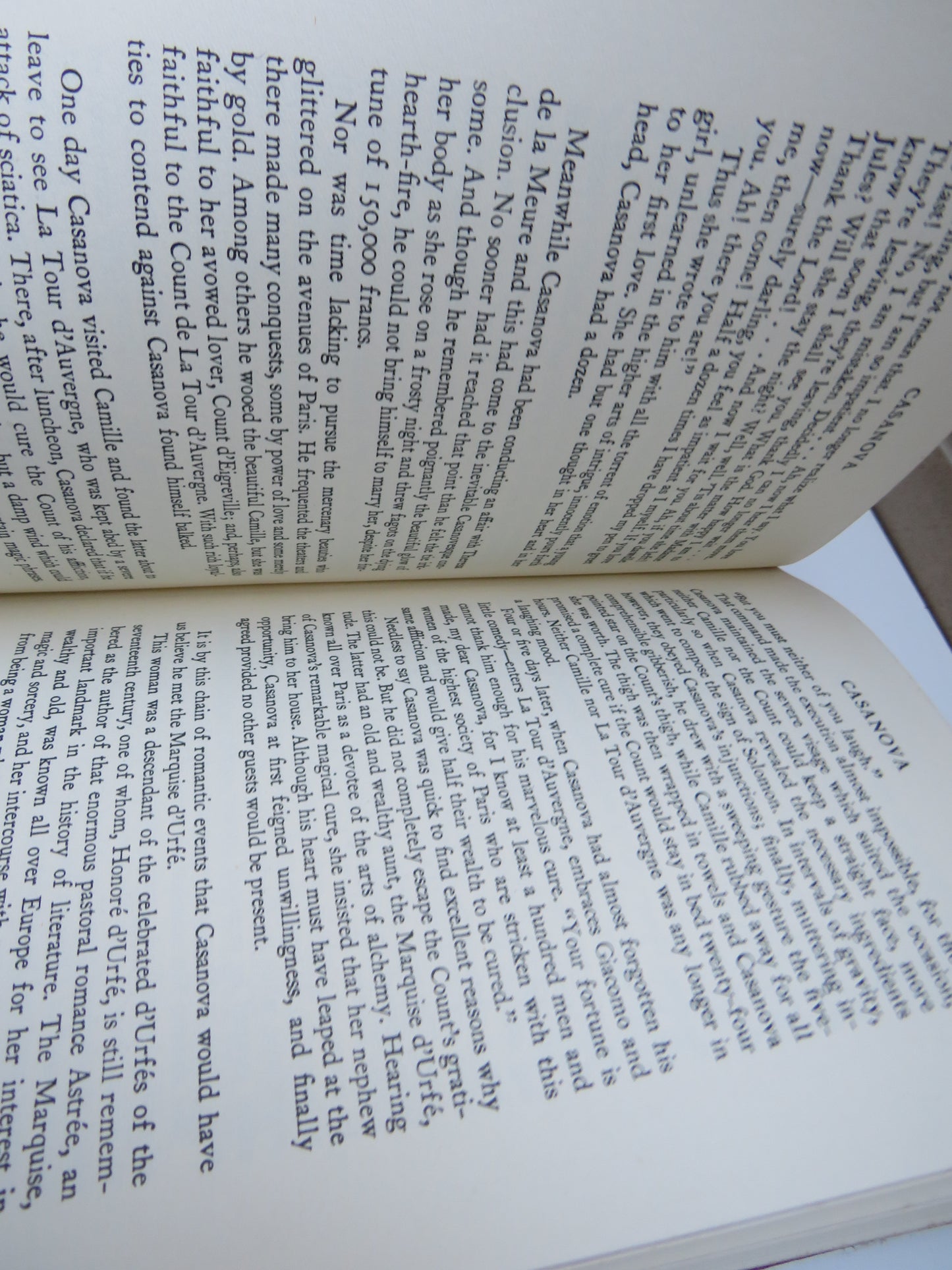 Casanova His Known and Unknown Life By S. Guy Endore 1930 1st Edition