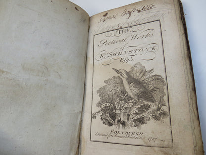 The Poetical Works of W.m Shenstone Esq 1797 book image 5