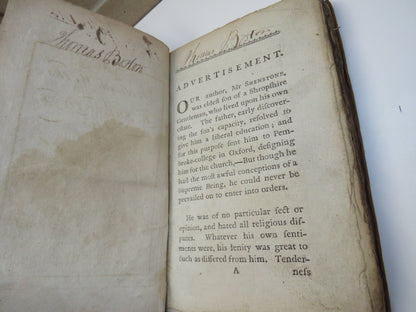 The Poetical Works of W.m Shenstone Esq 1797 book image 6