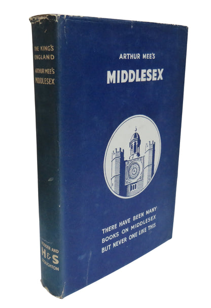 Middlesex Little Home County Edited By Arthur Mee 1949 The King's England book front cover