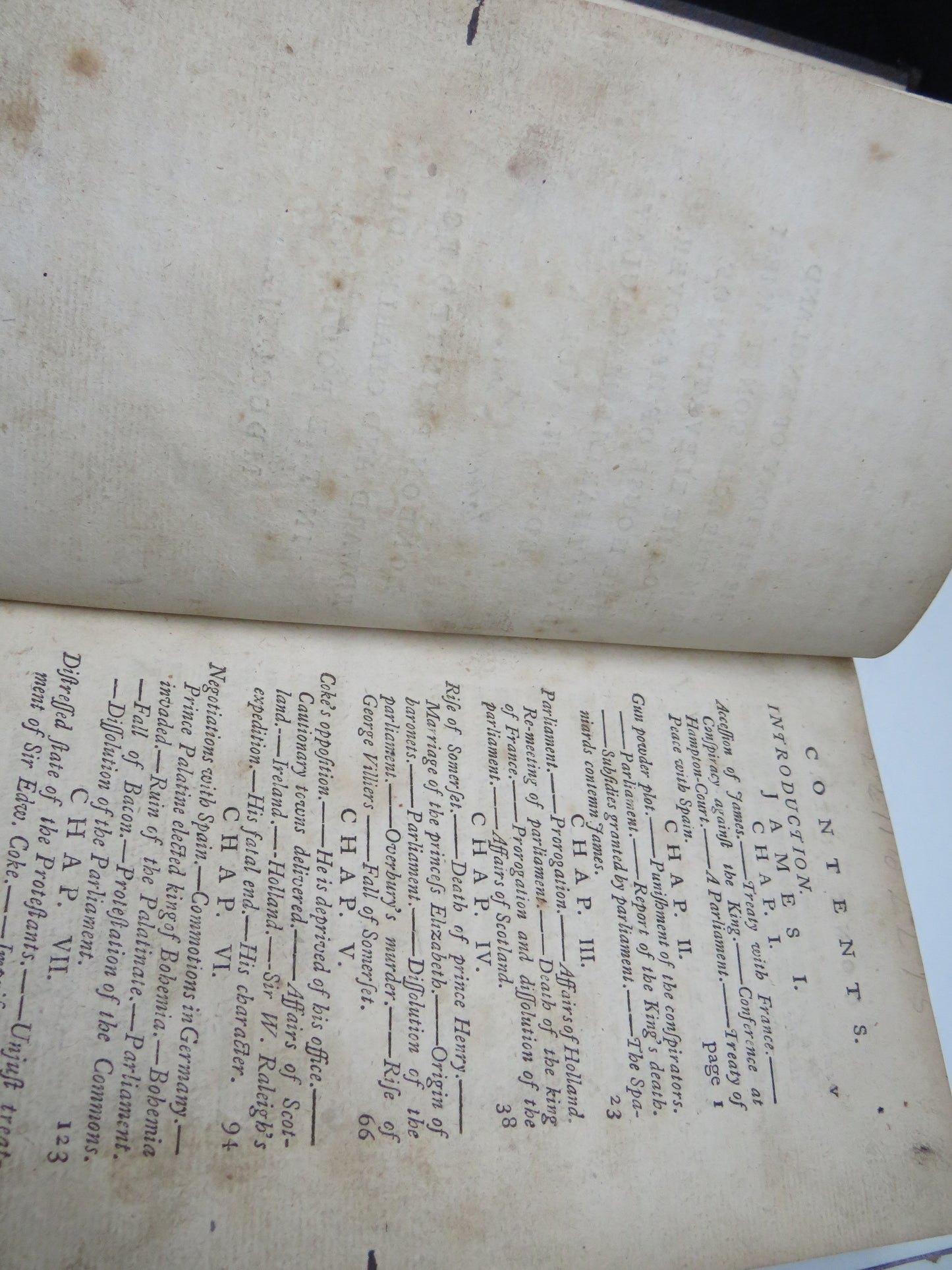 The History of England From The Accession of James I To The Elevation of The House of Hanover By Catherine Macaulay 1769 Edit III Volumes I & II