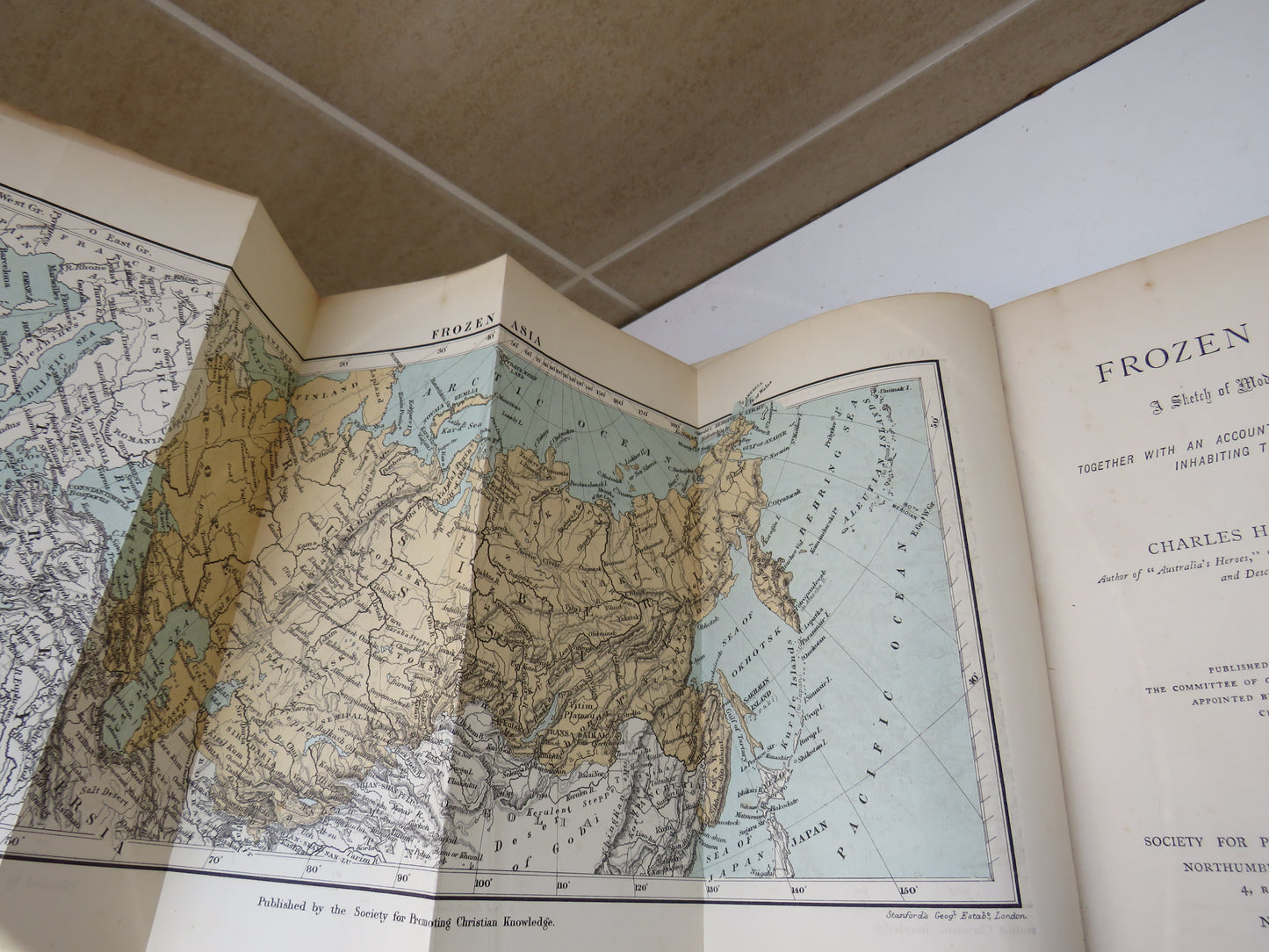 Frozen Asia A Sketch of Modern Siberia Together With An Account Of The Native Tribes Inhabiting That Region By Charles H. Eden 1879