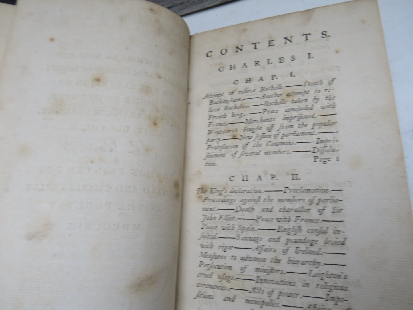 The History of England From The Accession of James I To The Elevation of The House of Hanover By Catherine Macaulay 1769 Edit III Volumes I & II