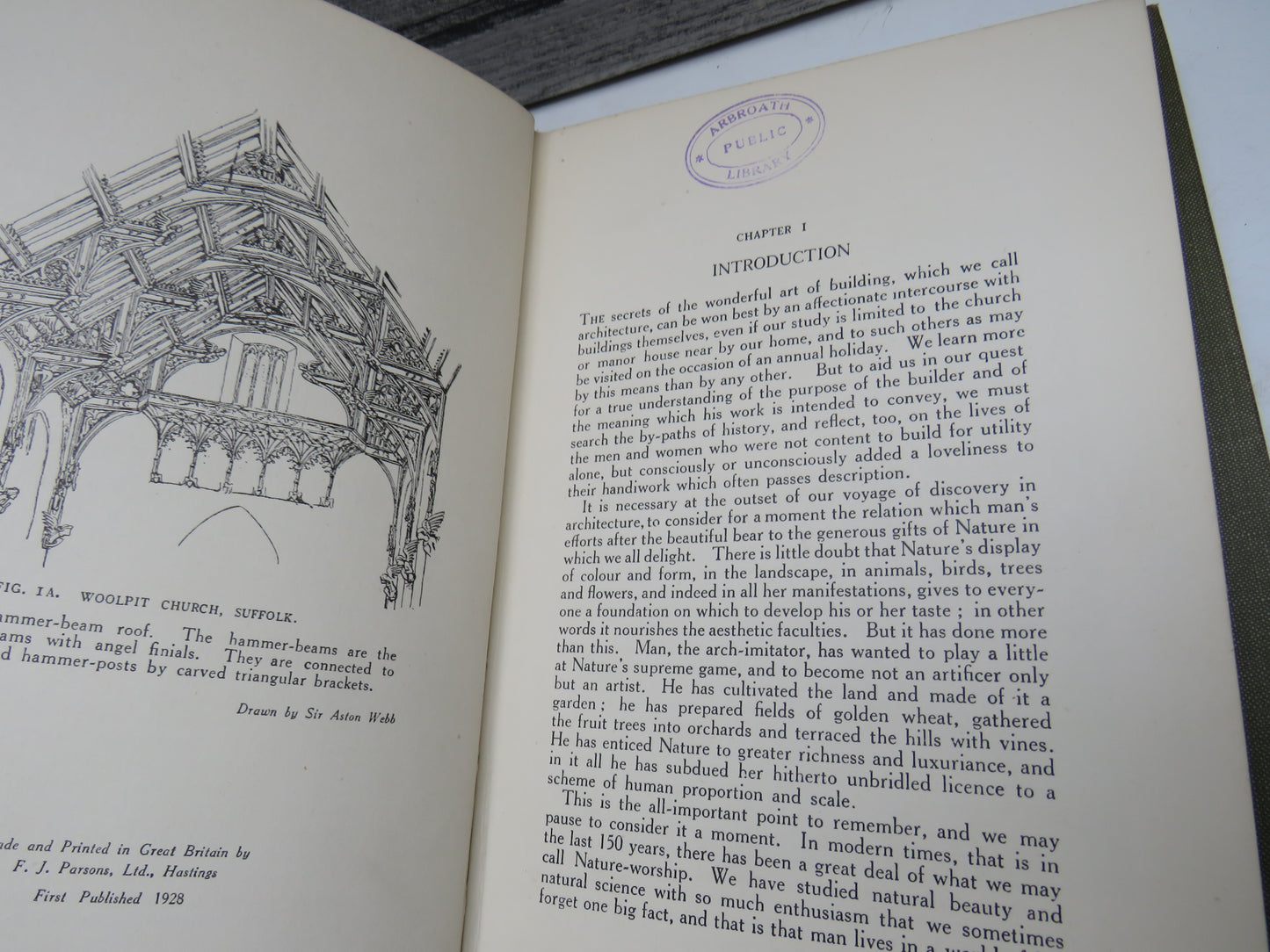 The Story of Architecture In England By Walter H. Godfrey Part I & II 1928