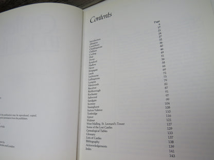 Castles In Kent By David Waldron Smithers 1980