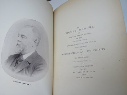 The History of Huddersfield and Its Vicinity By D. F. E. Sykes 1898 book image 4
