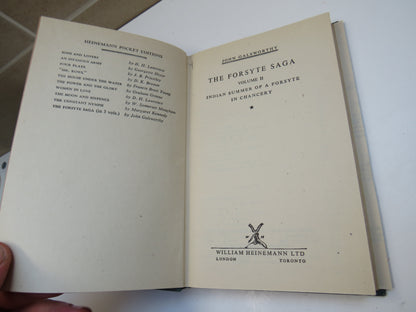 The Forsyte Saga Volume II Indian Summer of a Forsyte In Chancery 1946 book image 4