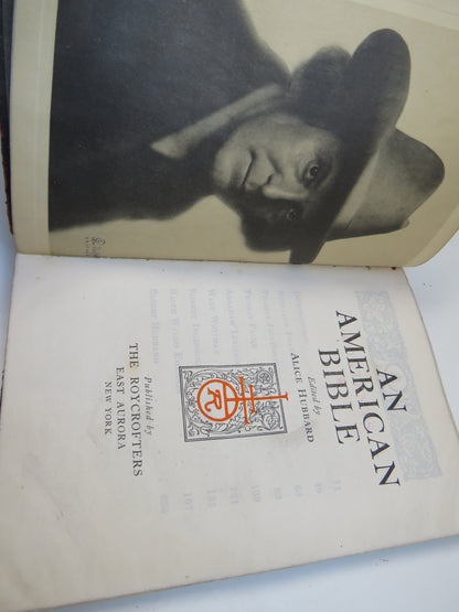 An American Bible Edited By Alice Hubbard 1918 book image 3