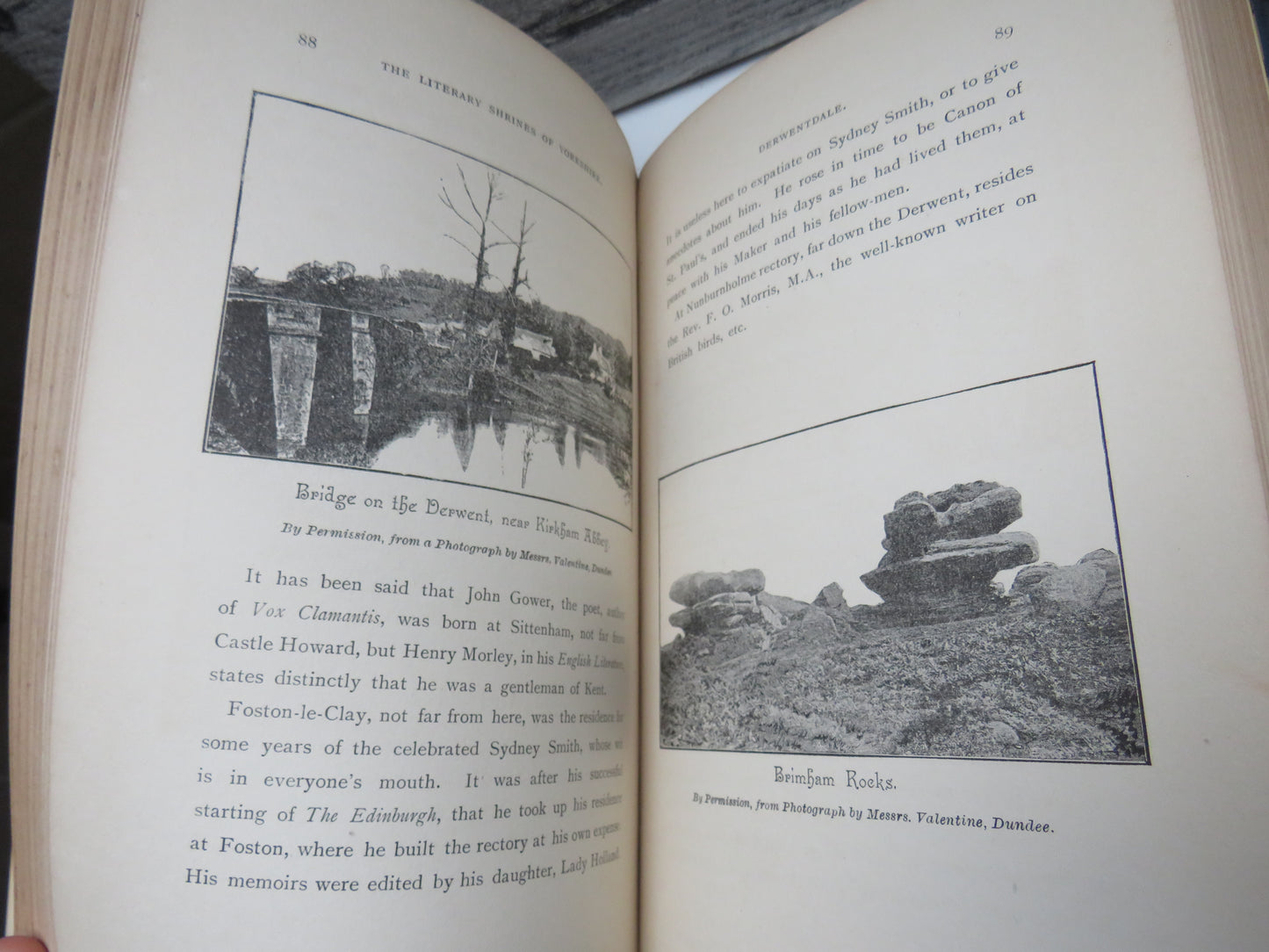 The Literary Shrines of Yorkshire: The Literary Pilgrim In The Dales By J. A. Erskine Stuart 1892