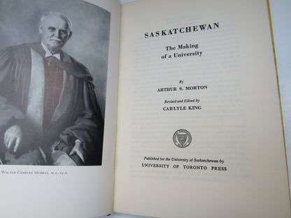 Saskatchewan The Making Of A University By Arthur S. Morton 1959 Vintage Book book image 2