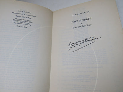 The Hobbit Or There and Back Again By J.R.R. Tolkien 1972 book image 4