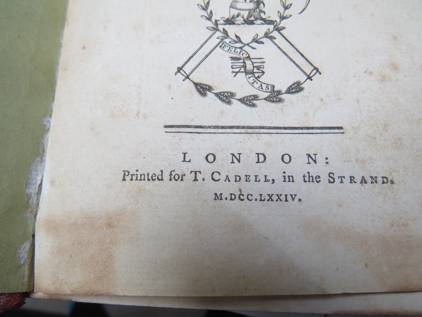 An Essay On Public Happiness Investigating The State of Human Nature Under Each of Its Particular Appearances Through Several Periods of History To The Present Times 1774