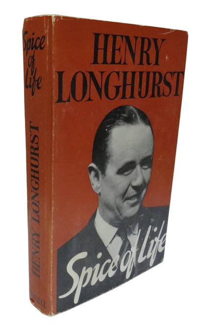 Spice of Life By Henry Longhurst 1963 Vintage Book book front cover