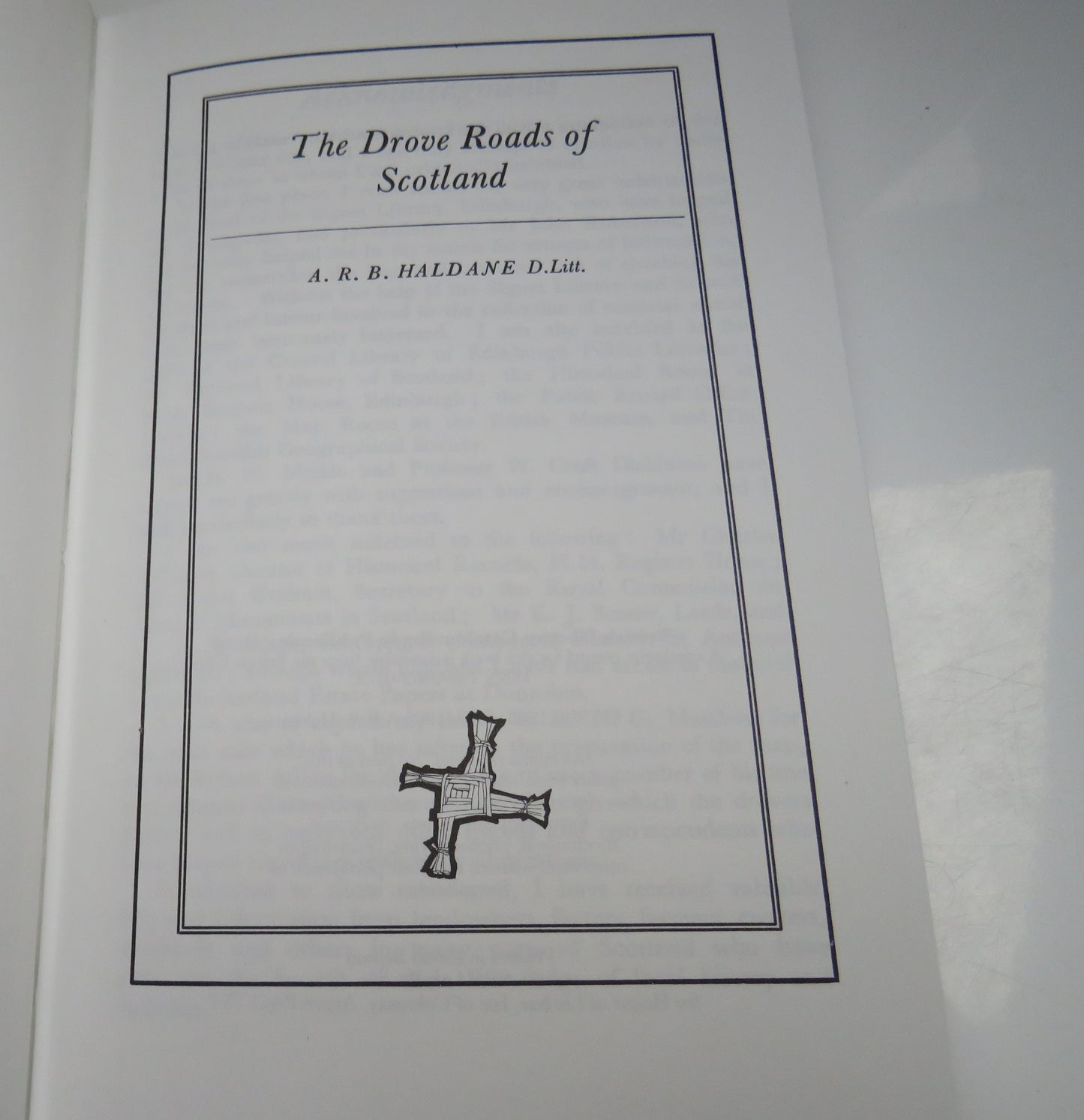 The Drove Roads of Scotland by A. R. B. Haldane, 1995