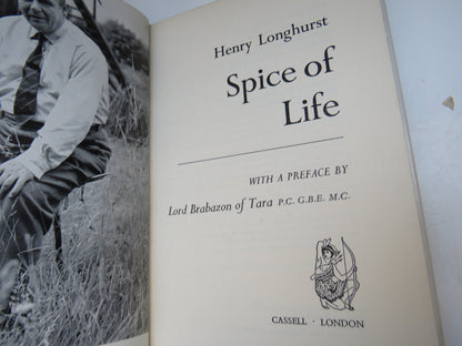 Spice of Life By Henry Longhurst 1963 Vintage Book book image 2