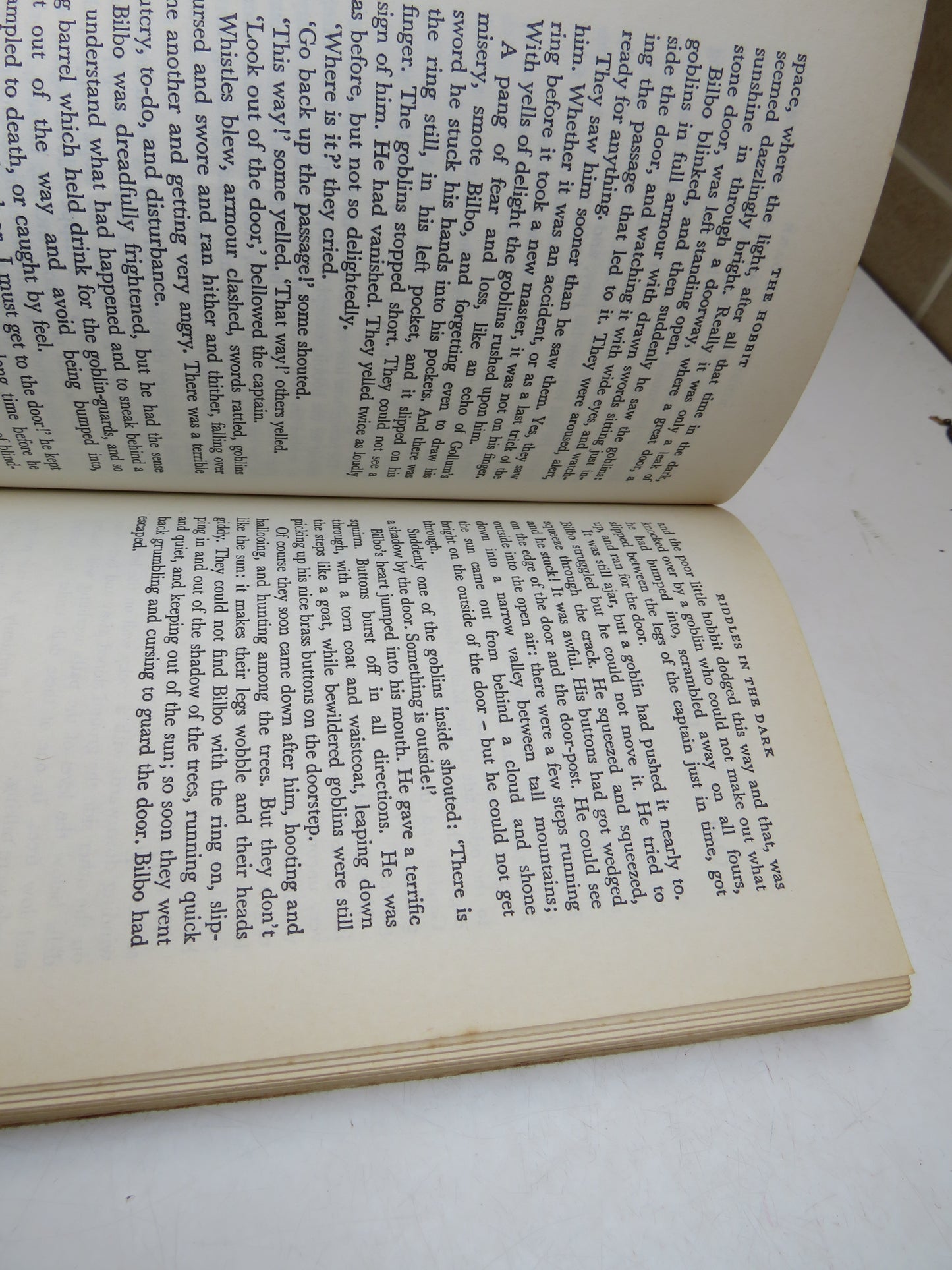 The Hobbit Or There and Back Again By J.R.R. Tolkien 1972