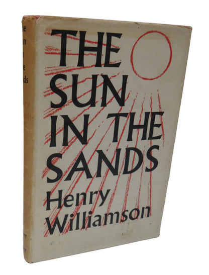 The Sun In The Sands By Henry Williamson 1945 Vintage Book book front cover