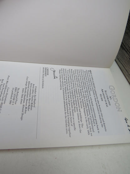 Gordon An Illustrated Architectural Guide 1994