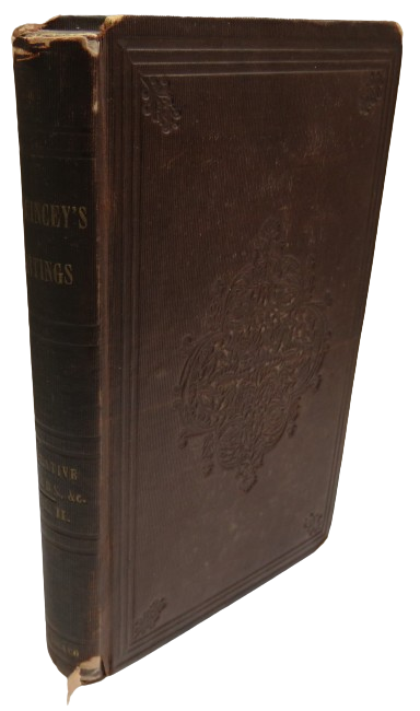 Narrative and Miscellaneous Papers By Thomas De Quincey Vol II 1854